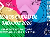 EN DIRECTO: Premios Ciudad de Badajoz 2026