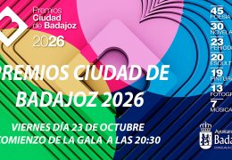 EN DIRECTO: Premios Ciudad de Badajoz 2026